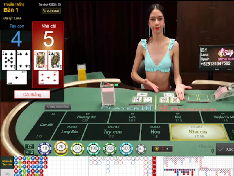 Baccarat Aesexy của 789Club có gì hấp dẫn?